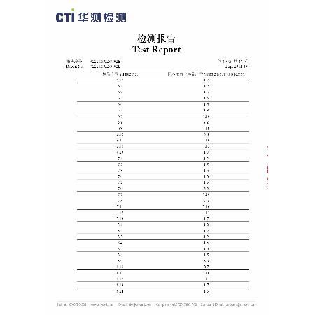 Test Report